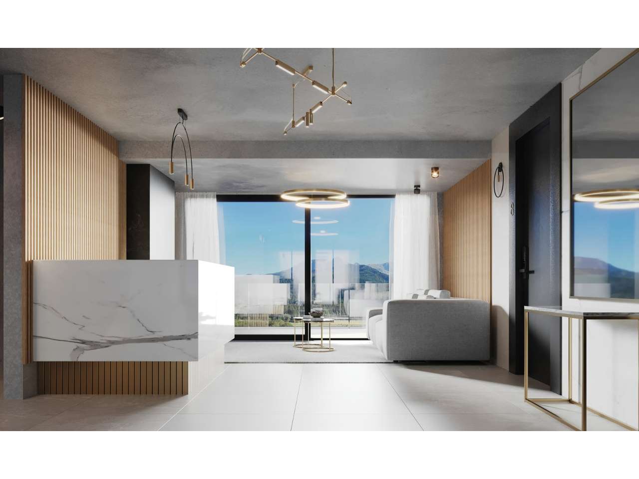 4-piętrow Willa z 14 Apartamentami + SPA Panoramiczny Widok na Tatry-7