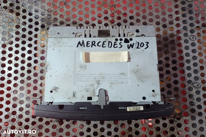 RADIO CD A2038201686 MX 1253 Mercedes-Benz C-Class W203  [din 2000 pana  2004] seria - 3
