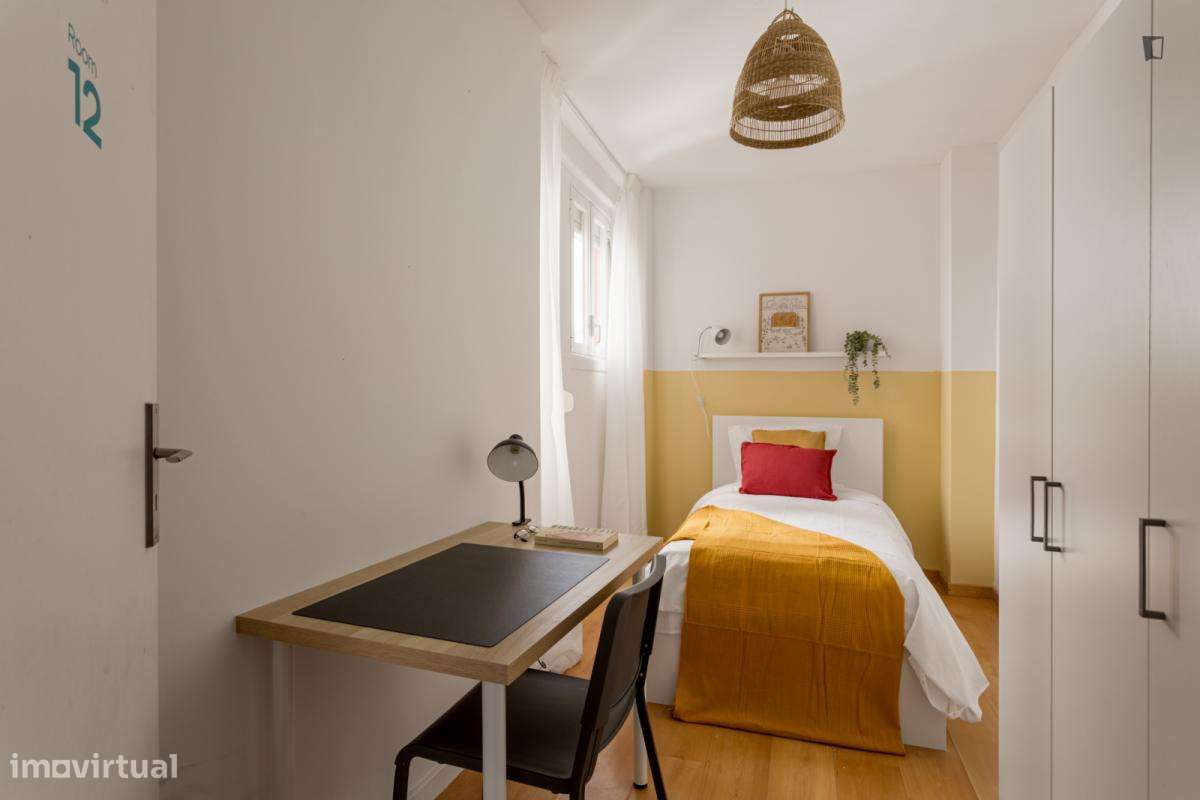 Quarto - localizado em Picoas Lisbon - Grande imagem: 5/7