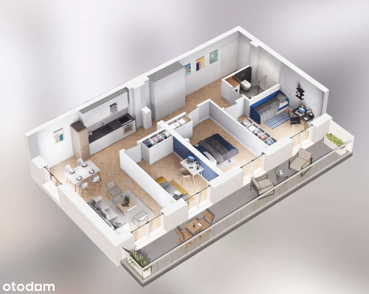 Stary Browar | mieszkanie 4-pok. | 2M10 - Pełny obrazek: 2/9