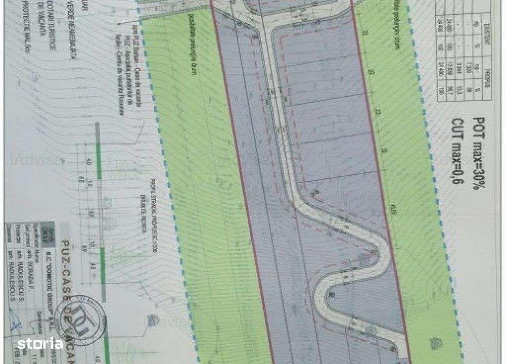 Teren Intravilan Rasnov Zona Glajarie Pozitie Deosebita - Imagine principală: 3/12