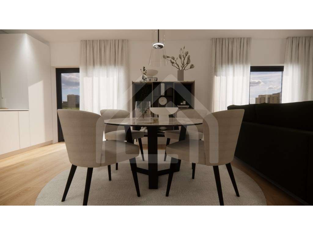 Apartamento T2| NOVO | Pedrulha | com Jardim privado-5