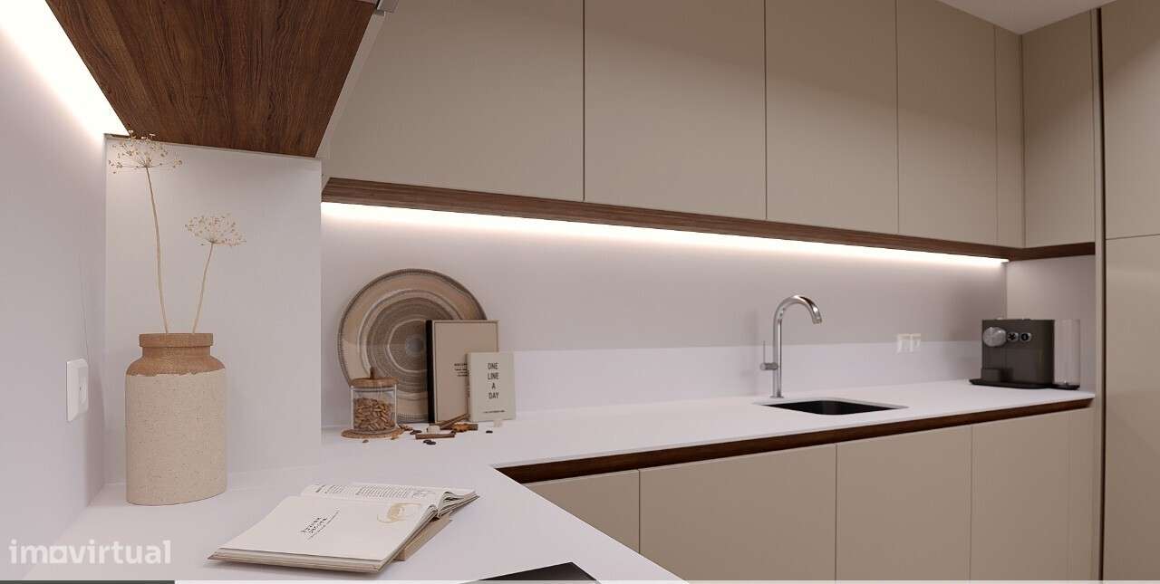 Apartamento T1 novo em São João da Madeira - Grande imagem: 3/6