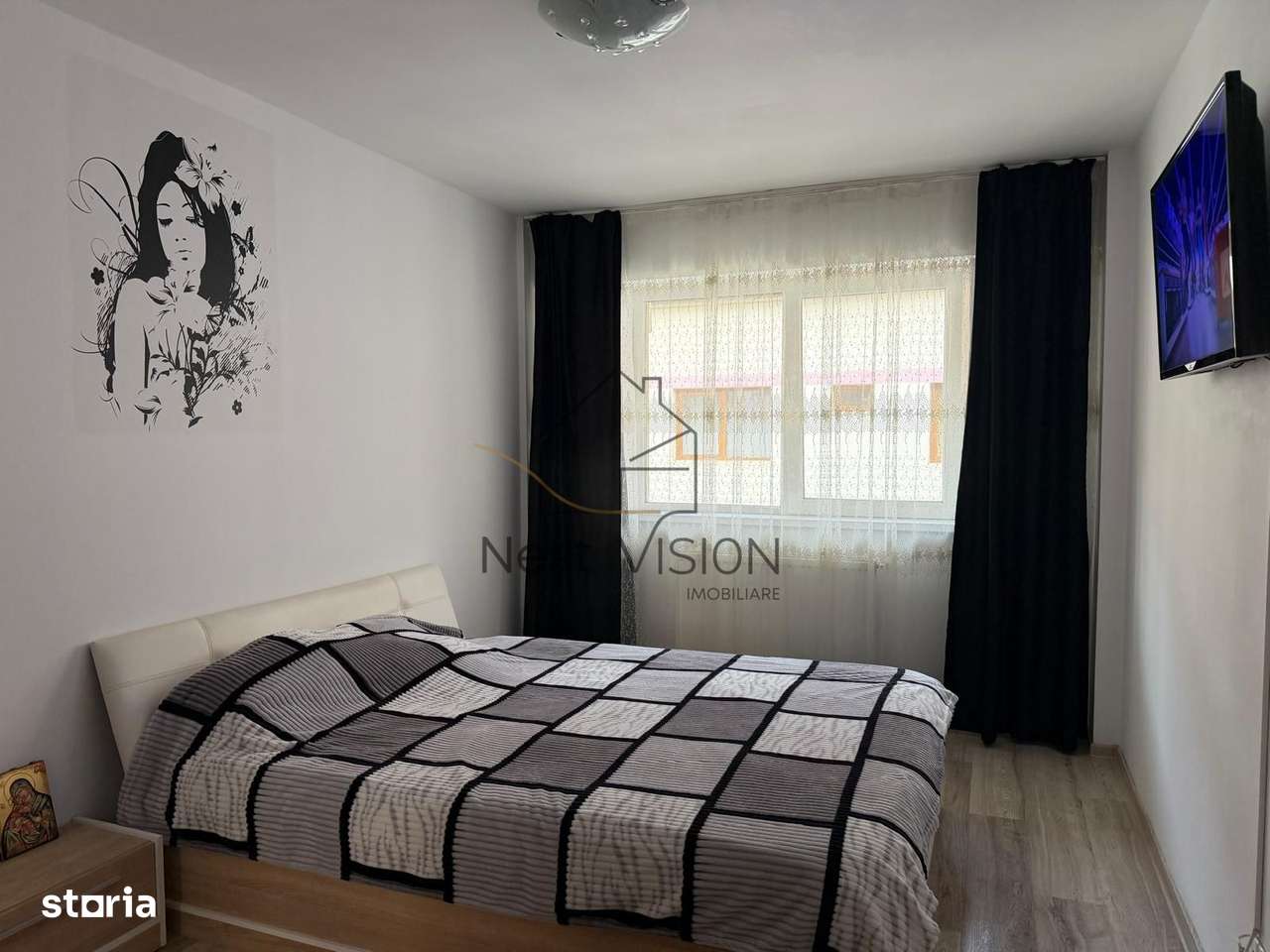 3 camere | etaj 3 |  bloc cu lift | 53 mp utili | Complet mobilat-1