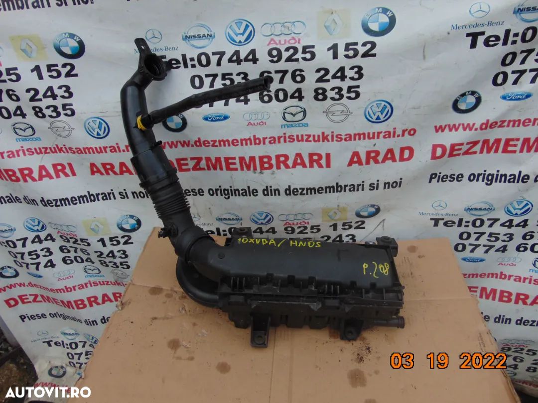 Conducta aer Peugeot 1.2 conducta tub aer 2008 3008 208 308 Citroen cactus c3 c4 c5 partner berlingo opel Corsa F Crossland 1.2 - 1