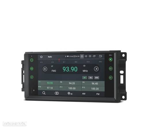 AUTO RADIO GPS ANDROID 12 PARA JEEP WRANGLER 07-12 GRAND CHEROKEE 08-11... USB GPS TACTIL HD 7" - 7