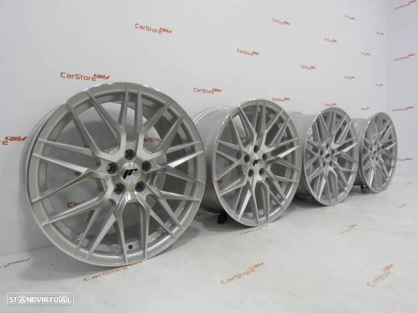 Jantes Japan Racing JR28 17x8 ET40 5x114.3 Silver Machined - 4