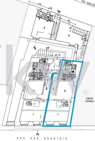 Ajuda | junto ao Convento da Boa Hora |1ºpiso | duplex | T1+1 | reabil - Grande imagem: 5/6