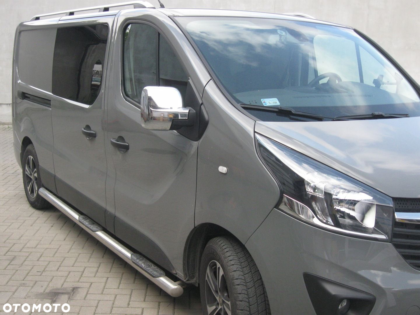 ORUROWANIE BOCZNE RURY RENAULT TRAFIC long -14 - 7