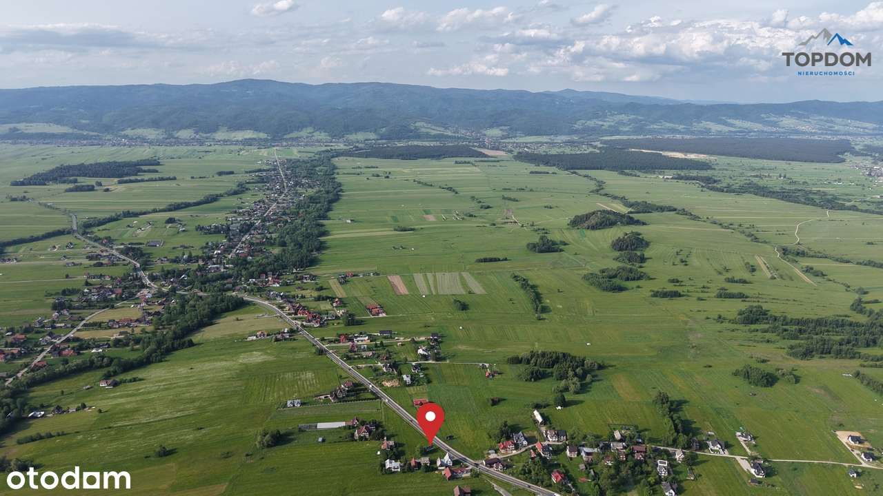 Działka inwestycyjna przy drodze głównej tuż przed Białką Tatrzańską-16