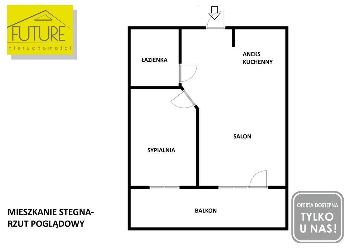 Apartament z miejscem parkingowym w Stegnie-16