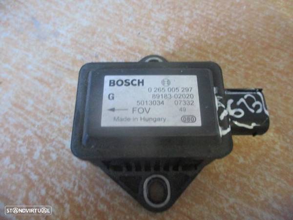 Modulo 8918302020 TOYOTA AVENSIS 2008 2.0D4D 126CV 5P CINZA Sensor, Aceleração Longitudinal / Lateral - 2