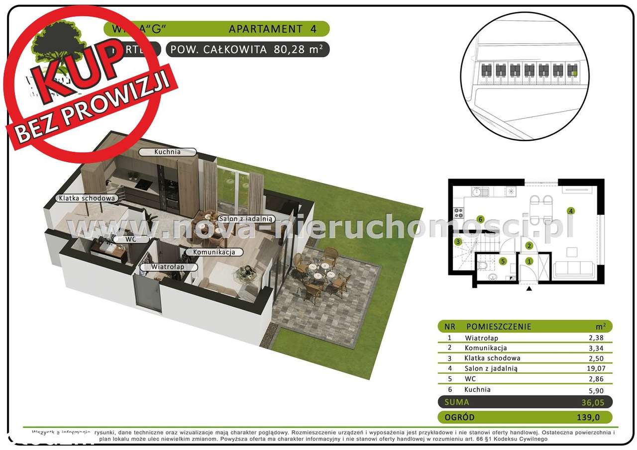 Dwupoziomowe M-5 z ogródkiem Rybnik Zamysłów.-4