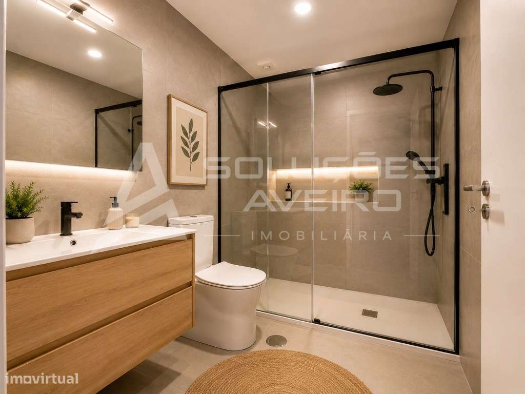Apartamento T1 Novo e Pronto Habitar - Centro de Aveiro-4