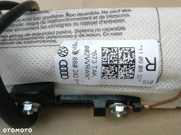 Audi A4 B8 Airbag poduszka fotela prawa 8K0880242F - 2