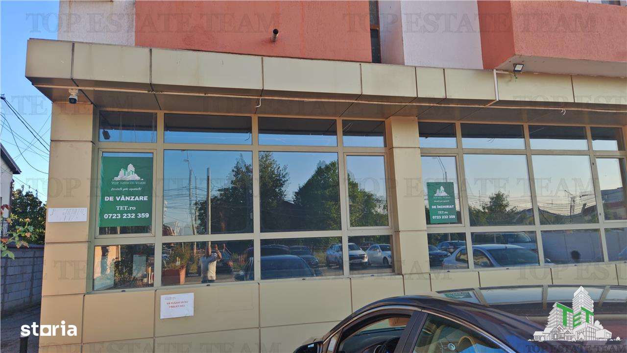 Spatiu comercial, stradal, parter de bloc si demisol, 800mp plus 600 m - Imagine principală: 4/9