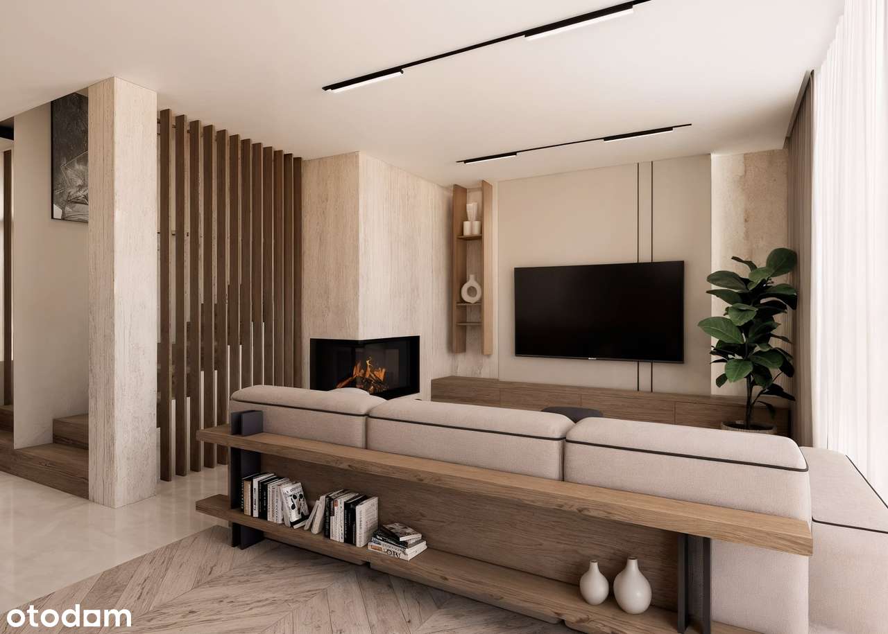 Bezpośrednio nowy skrajny bliźniak na Tarchominie pompa ciepła w cenie - Pełny obrazek: 5/16