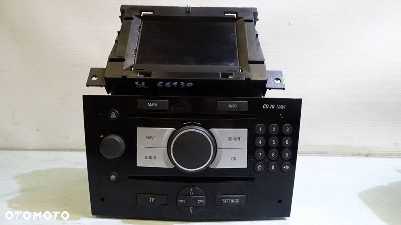 RADIO Z NAWIGACJĄ OPEL ASTRA H 1.7CDTI 13262751 - 1