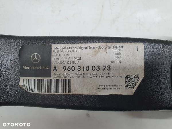 Wspornik, mocowanie zawieszenia kabiny Mercedes Actros MP4 / MP5, A 9603100373 - 4