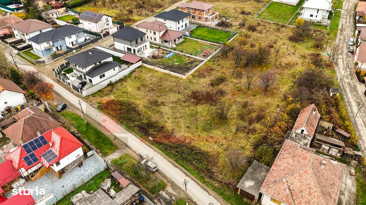 Teren Intravilan, deschidere la asfalt, 1.529 mp, utilitati |SkyView-7