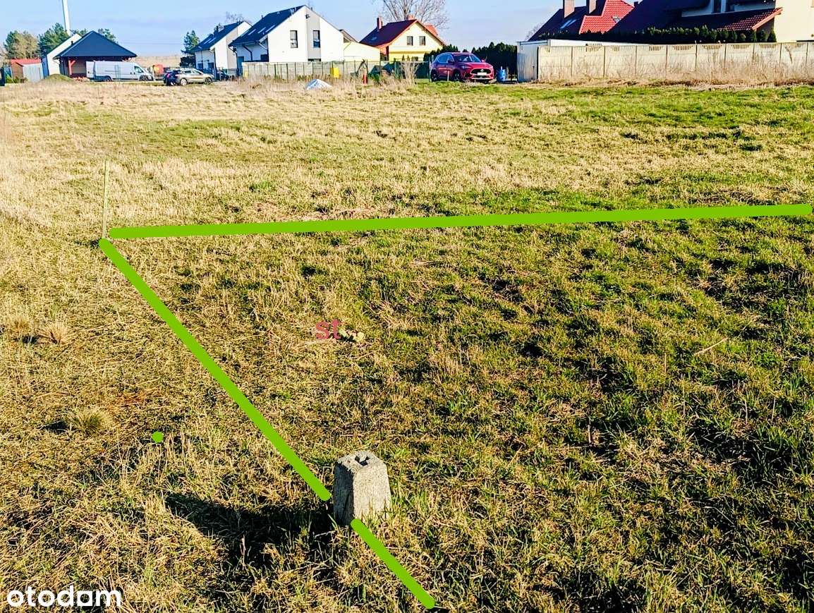 Głuchowo gmina Czempiń działka z warunkami zabudowy-9