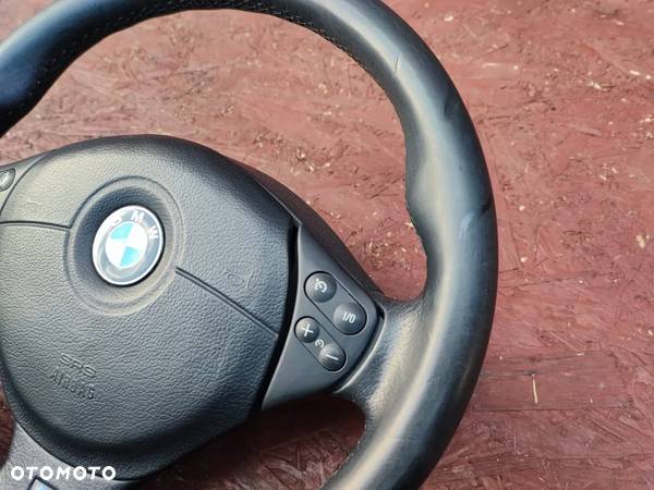 BMW E38 / E39 / E46 ORYGINALNA KIEROWNICA / SERDUCHO / 2 NABOJOWA / POLIFT M-PAKIET / MULTIFUNKCJA. O NR: 2 229 115 / 2 229 102 OEM. W BARDZO DOBRYM STANIE. - 7