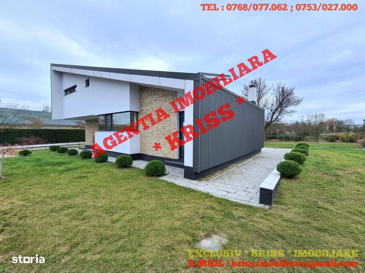 VILĂ DEOSEBITĂ De Lux Pitești Stradală 250 Mp. Utili Teren 1400 Mp. - Imagine principală: 3/20