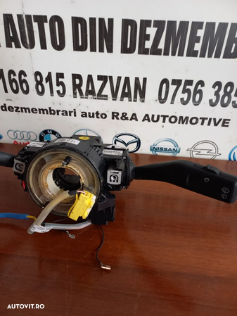 Spira Volan Airbag Maneta Semnalizare Stergatoare Tempomat Vw Golf 5 Jetta Touran Skoda Octavia Etc. Cod 1K0959653C - Dezmembrari Arad - 3