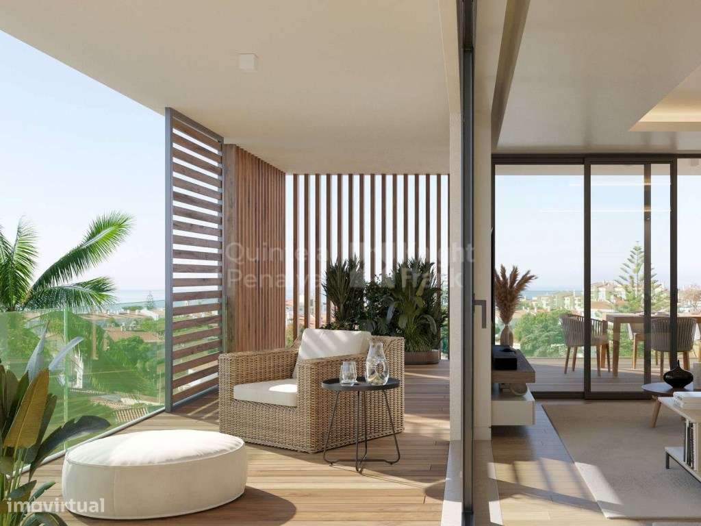 Apartamento T2 em condomínio com piscina, na Parede, Cascais - Grande imagem: 4/39