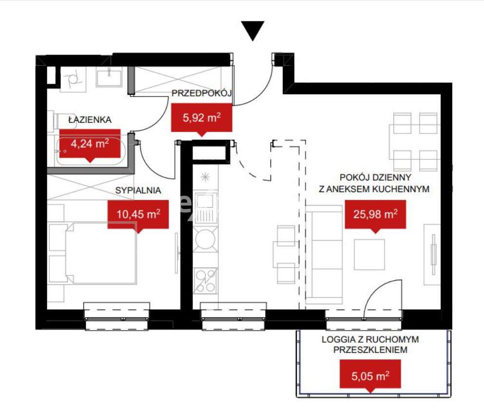 Nowy apartament nad rzeką Idealna inwestycja - Pełny obrazek: 4/7