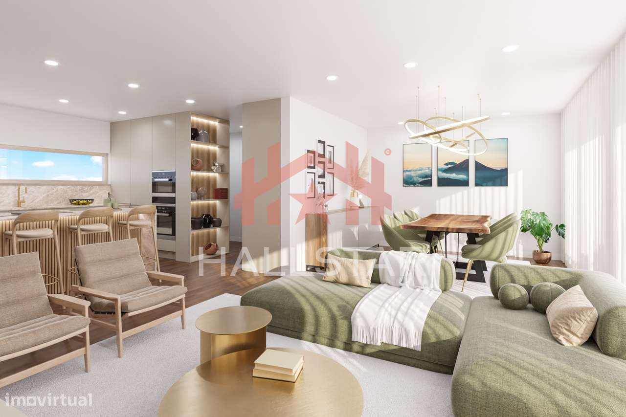 Apartamento T2 / Em Construção / Garagem para 2 Carros / Marrazes - Grande imagem: 4/28