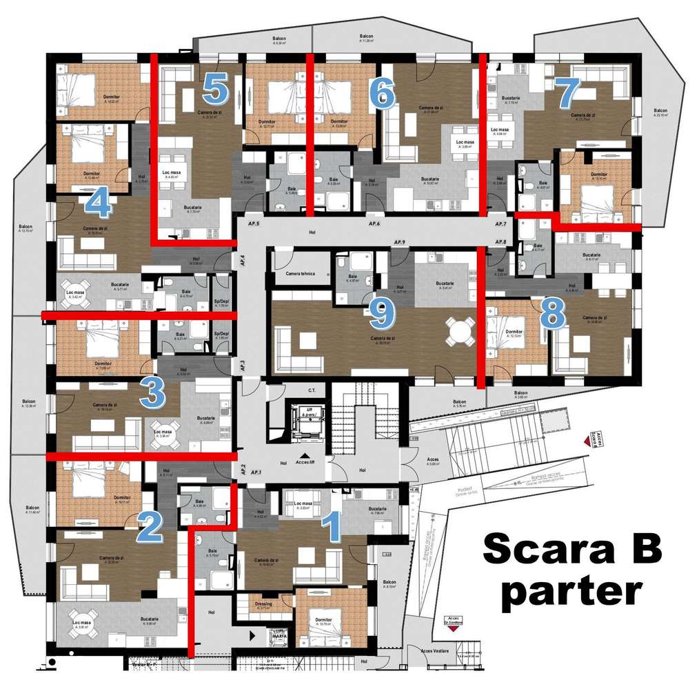 Apartamente cu 1,2,3 camere tip Aparthotel langa Oradea, Baile Felix-10