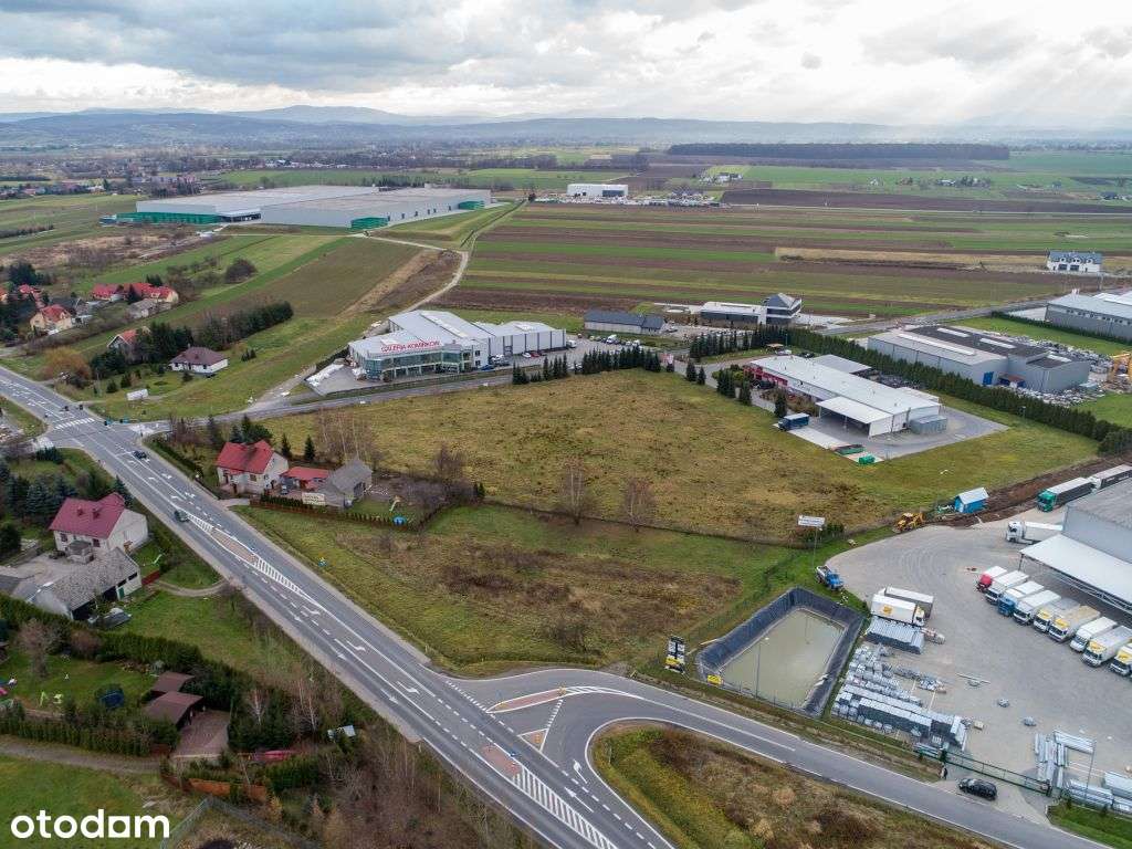 Działka inwestycyjna KŁAJ/Targowisko 1.1500 węzeł autostrady + projekt-4