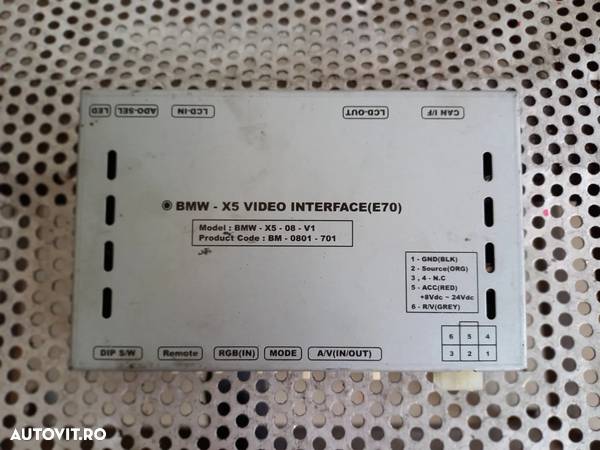 Interfata Video Bmw X5 X6 E70 E71 - Dezmembrari Arad - 5