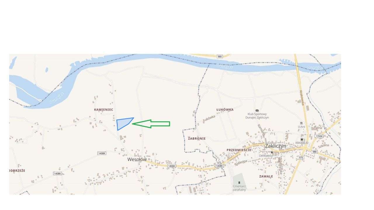 Na sprzedaż działka budowlana 1,7 ha. Zakliczyn - Pełny obrazek: 5/5