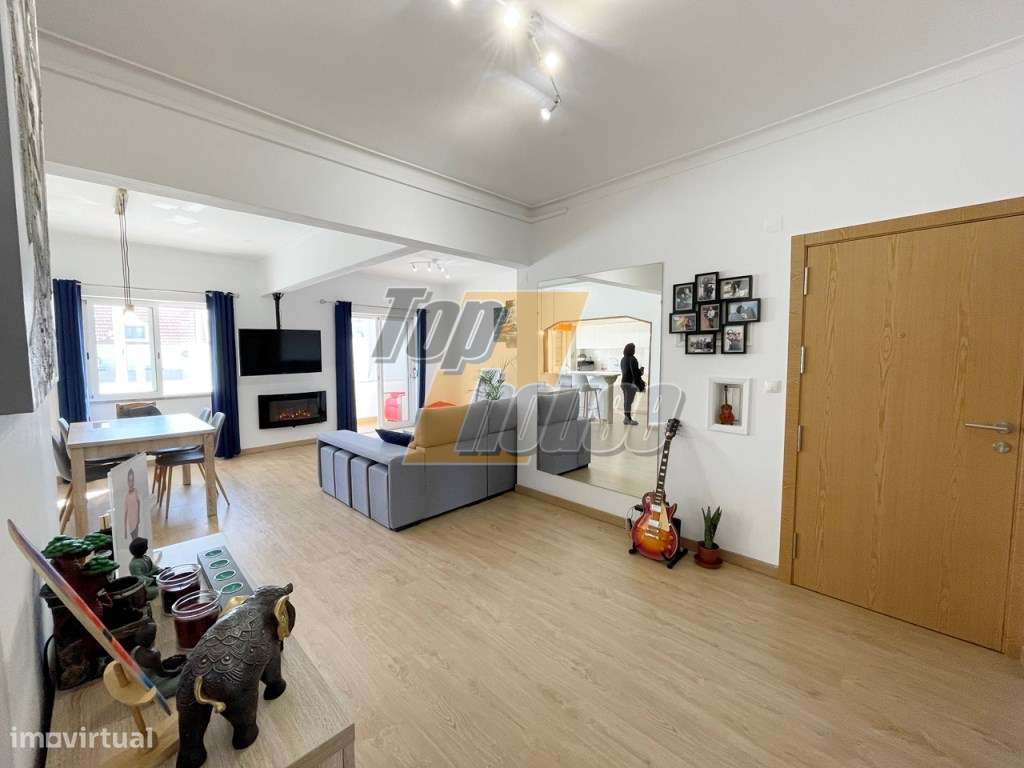 Apartamento T4 transformado em T3 remodelado - Feijó - Grande imagem: 5/26