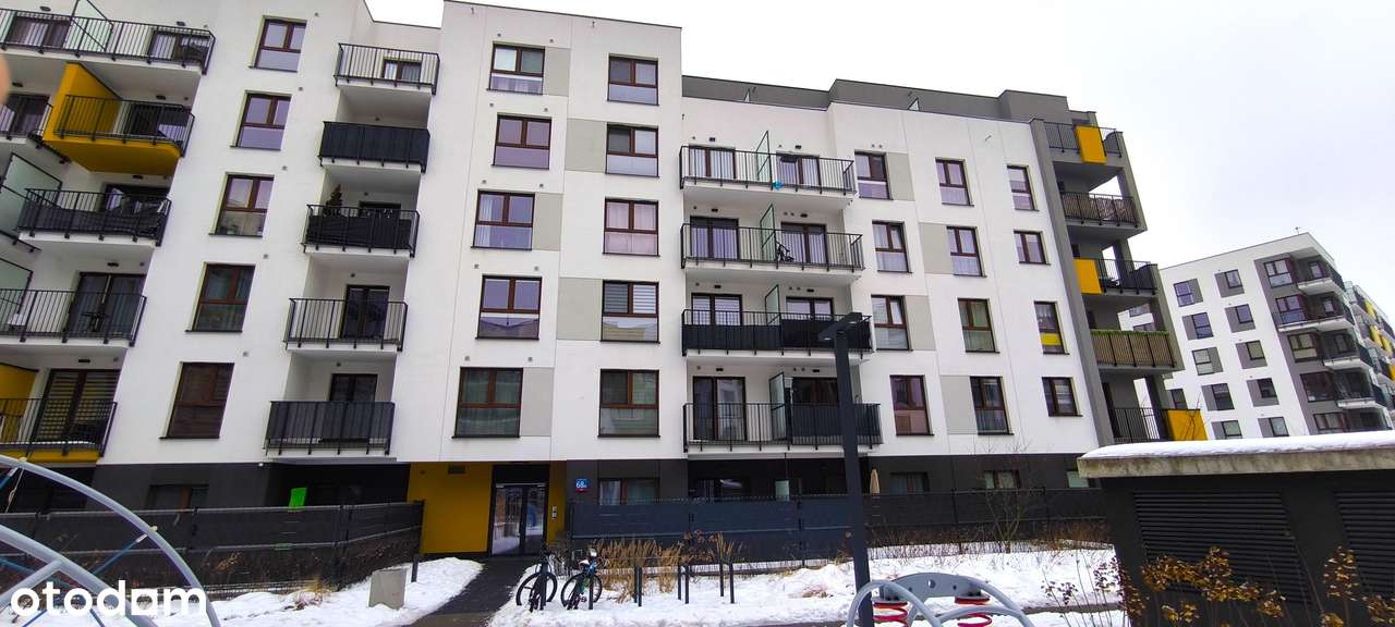 Ładne,nowe budownictwo 2023r. ogródek ok. 25m2, 600m. od kolejki SKm-9