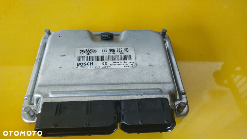 Passat sterownik silnika Bosch 038906019KE - 1