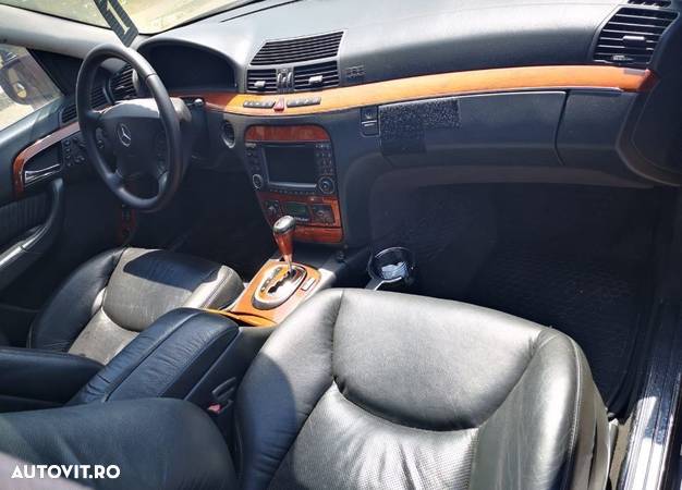 Interior piele, scaune, bancheta, fete usi Mercedes Benz S Class W220 - 1