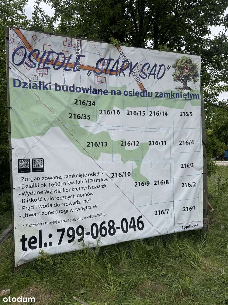 Działki bud na osiedlu zamkniętym k. Nasielska - Pełny obrazek: 4/11