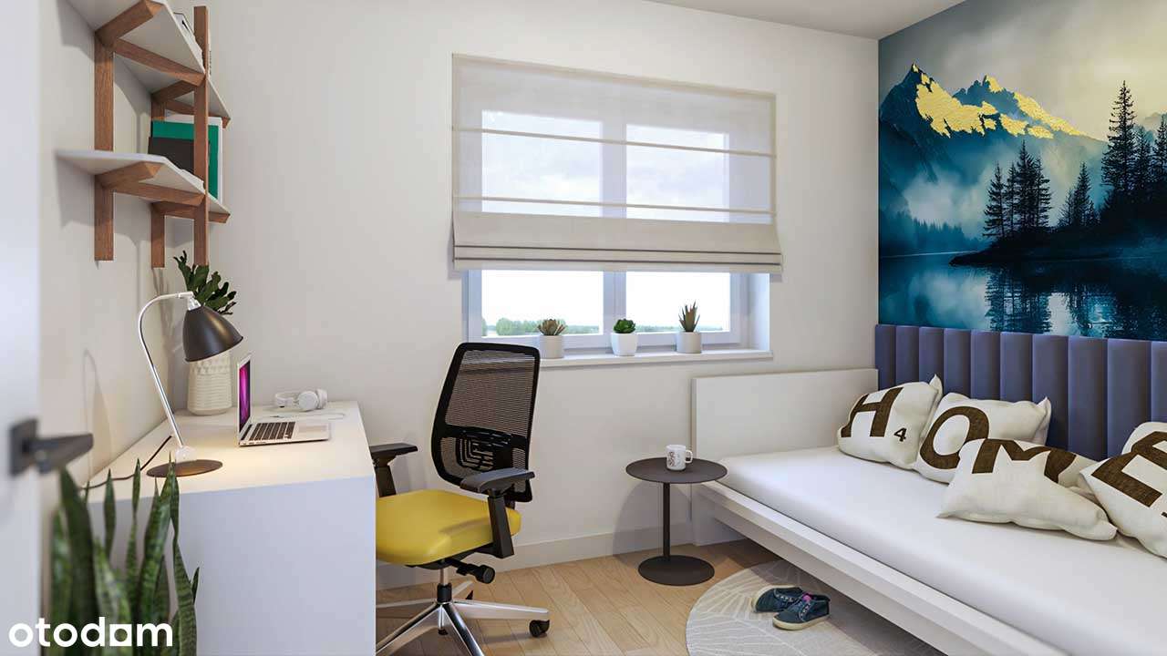 KLESZCZEWO Atrakcyjne 4 pokojowe, 2 poziomy, ogródek, ekologiczne - Pełny obrazek: 4/13