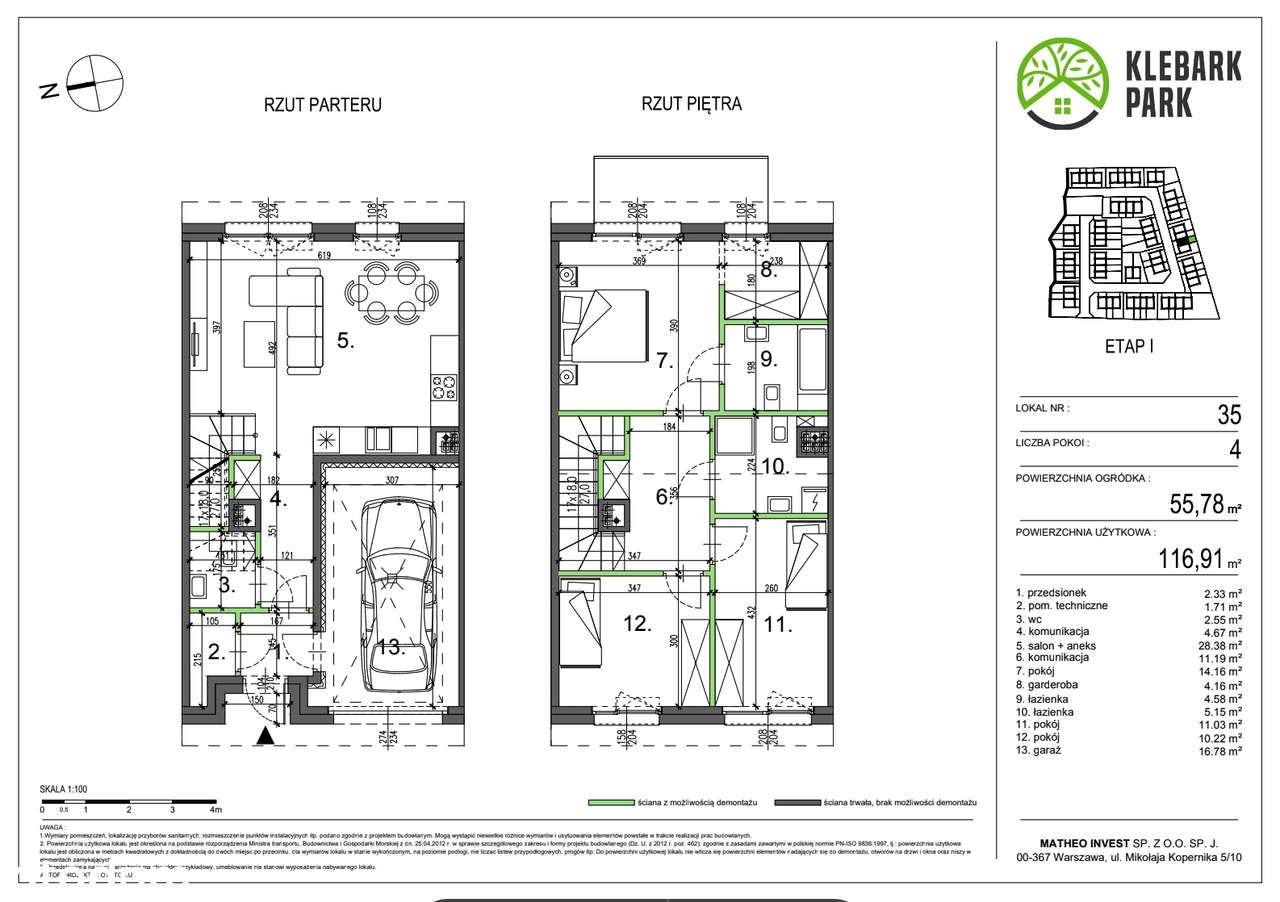 Klebark Park | Atrakcyjny dom blisko natury - Pełny obrazek: 2/7