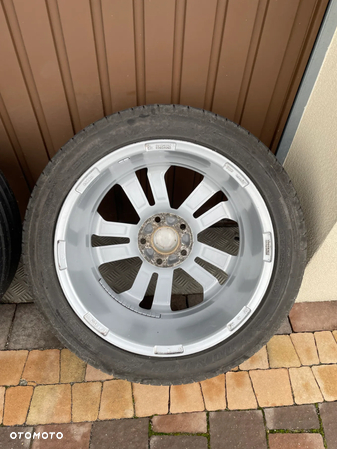 KOŁA FELGI Z OPONAMI ALUFEGI DEZENT TA SILVER 7 x17,  5 x114.30,  ET 47 Opona Dunlop 225/45/17 MAZDA 3 - 6