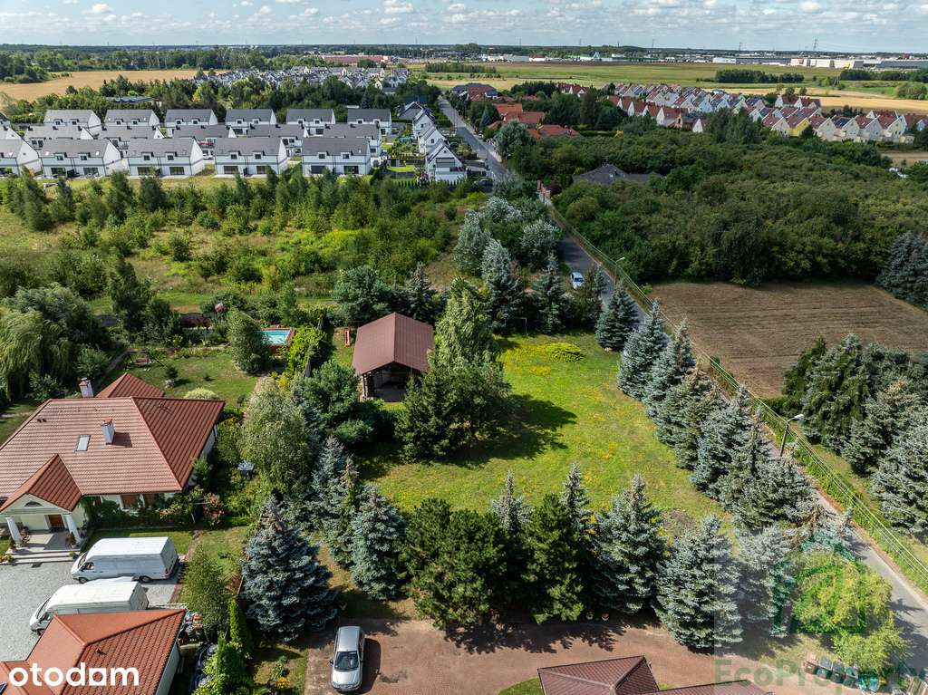 Cudowna ogrodzona drzewami, droga asfaltowa, Plan - Pełny obrazek: 5/14