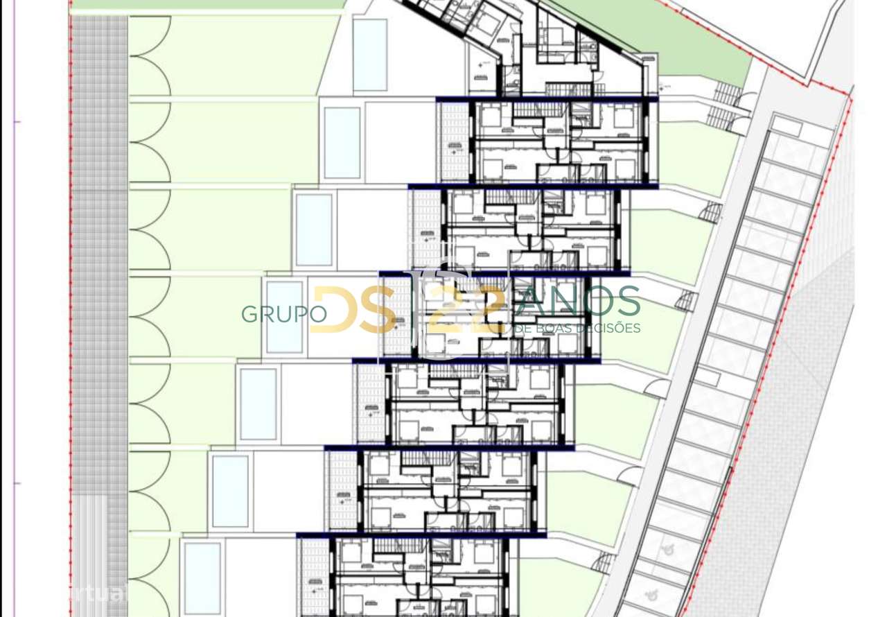 Terreno com  PIP aprovado para a construção de 8 moradias, em Retorta-4