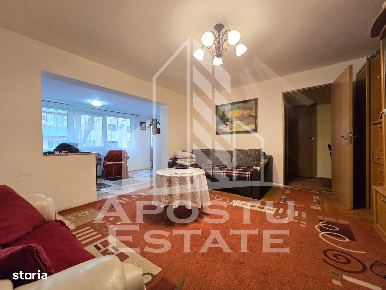 Apartament 2 Camere, Balcon spatios de 16mp Zona Aradului