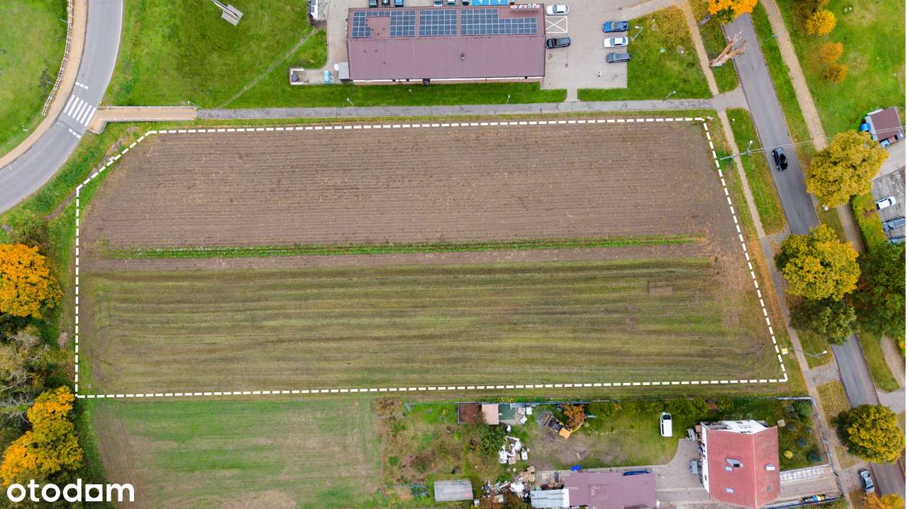 Działka 7322 m²  Skokowa, gm. Prusice pod usługi, handel, gastronomię - Pełny obrazek: 4/9