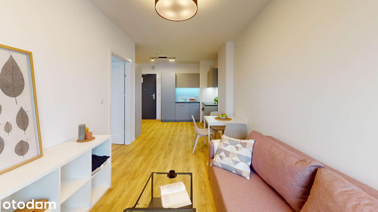 Nowe 2-pokojowe mieszkanie w centrum Katowic! Pierwszy miesiąc GRATIS! - Pełny obrazek: 4/6