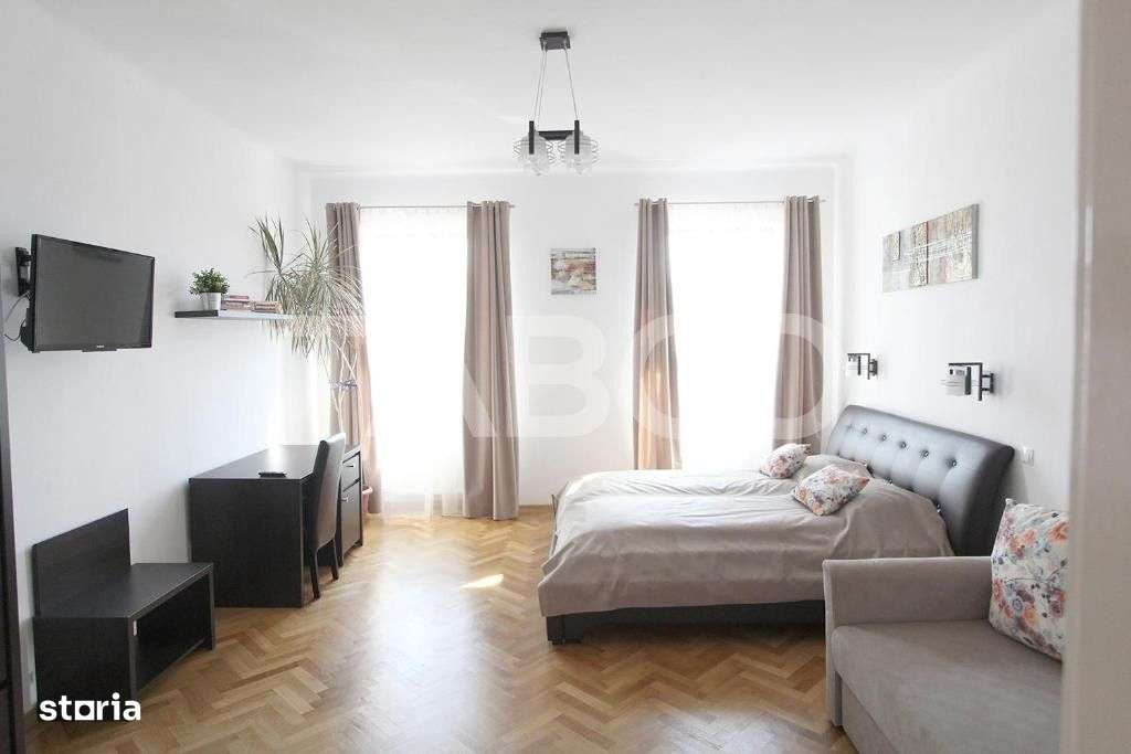 4 garsoniere pregatite pentru regim hotelier in Centrul Istoric Sibiu - Imagine principală: 2/19