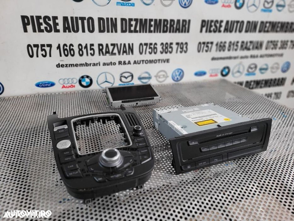 Display Navigatie Tastatura Consola Centrala Unitate Magazie Cd Buton Frana De Mana Audi A4 B8 A5 S5 - 1